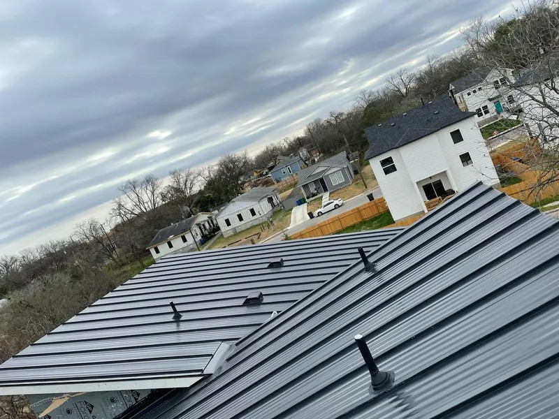 Standing seam metal roof panels with vents for Skylight Repair in Pottsville